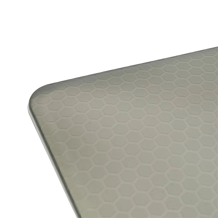Honeycomb Texture PC Protective Cover Ultra-thin Laptop Case for MacBook Air 13.3-inch with Retina Display A2179 (2020)/A1932/A2337 - Black