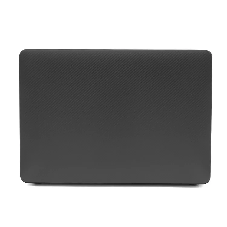 Carbon Fiber Texture PC Notebook Cover Laptop Case for MacBook Pro 13-inch A1708/A1706/A1989/A2159/A2251/A2289/A2338 - Black