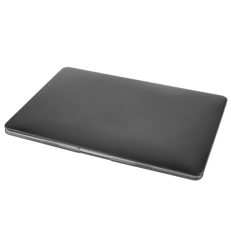 Carbon Fiber Texture PC Notebook Cover Laptop Case for MacBook Pro 13-inch A1708/A1706/A1989/A2159/A2251/A2289/A2338 - Black