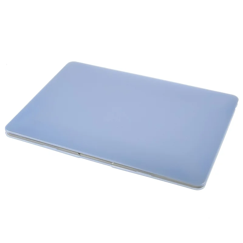 Front and Back Dots Pattern Slim Laptop PC Case for MacBook Air 13.3-inch with Retina Display A2179 (2020)/A1932/A2337 - Baby Blue