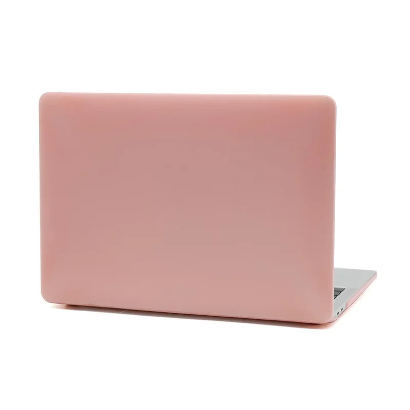 Front and Back Dots Pattern Slim Laptop PC Case for MacBook Air 13.3-inch with Retina Display A2179 (2020)/A1932/A2337 - Pink