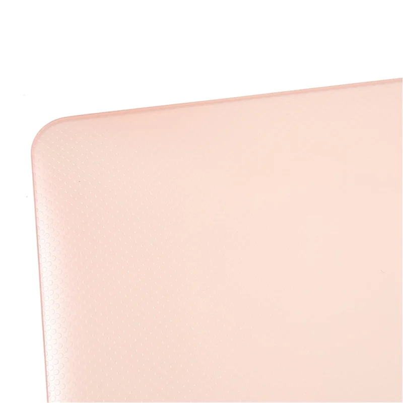 Front and Back Dots Pattern Slim Laptop PC Case for MacBook Air 13.3-inch with Retina Display A2179 (2020)/A1932/A2337 - Pink