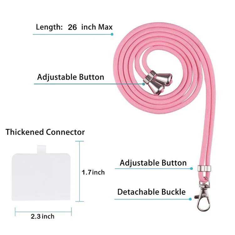 Funda de teléfono de TPU de 2,0 mm con resistencia a los arañazos, patrón de mármol con electrochapado IMD y cordón para iPhone 11 Pro de 5,8 pulgadas - Rosa/Blanco