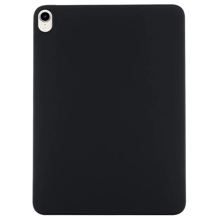Étui de protection en silicone liquide matelassé pour tablette iPad mini (2024) / mini (2021) - Noir