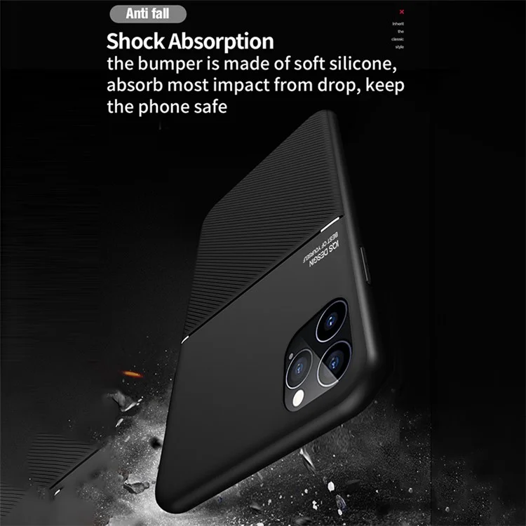 Case de Teléfono Imprimible Impreso TPU + PU Cubierta Protectora Recubierta de Cuero Para Iphone 12 Pro 6.1 Pulgadas - Verde