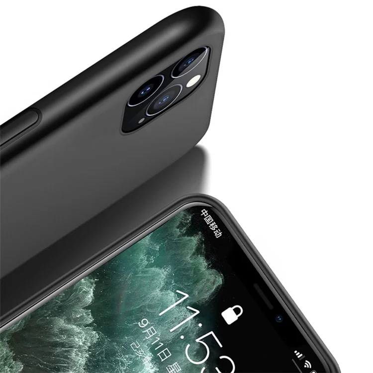 Case de Teléfono Imprimible Impreso TPU + PU Cubierta Protectora Recubierta de Cuero Para Iphone 12 Pro 6.1 Pulgadas - Verde