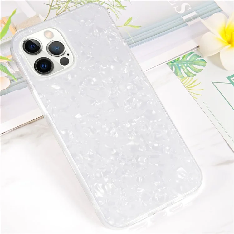 Ipaky Imd Hard Acryle Back с TPU Рамкой Anti-Drop Protection Case Для Iphone 12 Pro Max 6,7 Дюйма - Белый