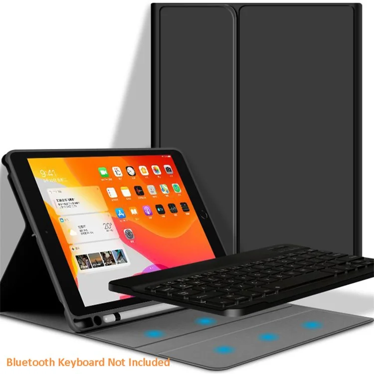 Auto Wake / Sleep PU Leather Magnetic Tablet Stand Case for iPad Air 11 (2025) / (2024) / Air (2022) / (2020) - Black