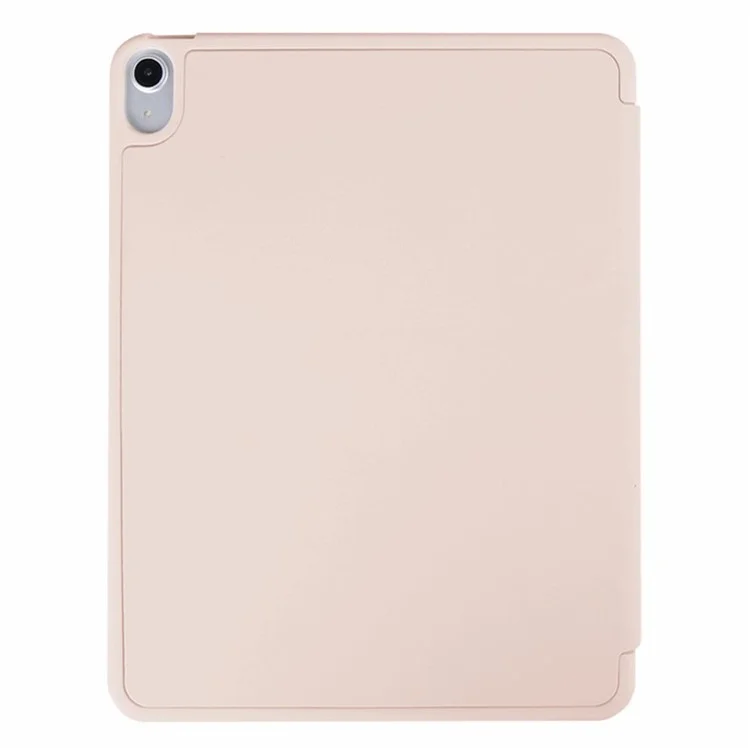PU in Pelle Auto Wake/Sleep Tri-fold Stand Drop-after Tablet Case Con Slot a Penna Per Ipad Air (2020)/Air (2022) - Rosa