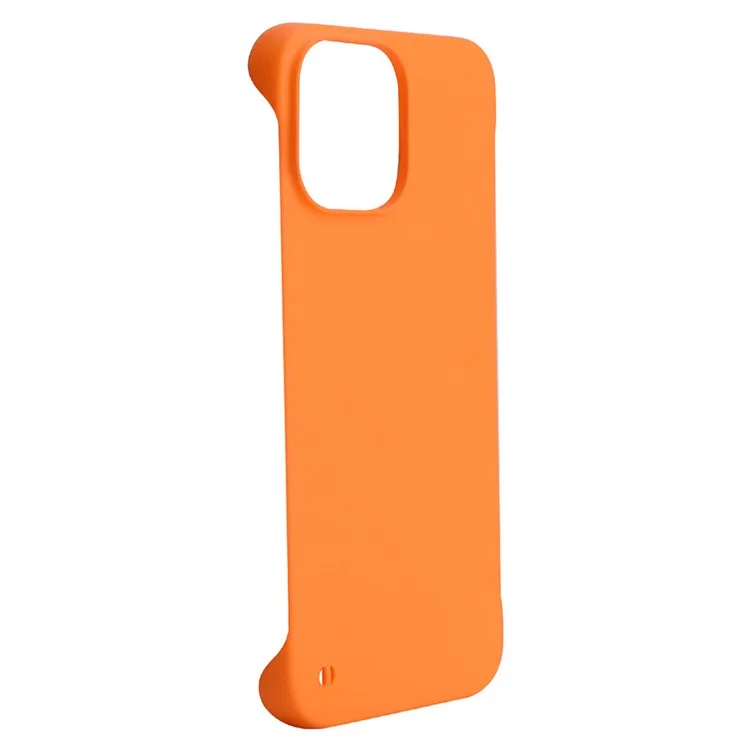 Enkay Hat Prince Pour Iphone 12/12 Pro 6.1 Pouces Dure PC Léger Caoutchouté Caoutchouté Slim Anti-drop Shell Shell - Orange