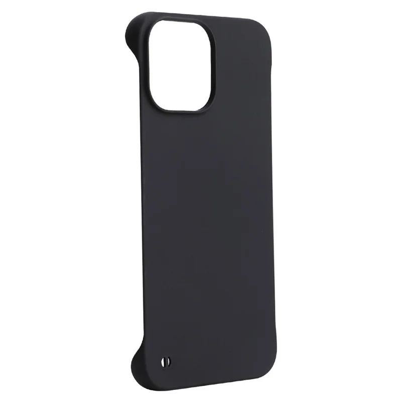 ENKAY HAT PRINCE for iPhone 12 Pro Max 6.7 inch Hard PC Slim Light Rubberized Matte Shockproof Phone Case Cover - Black
