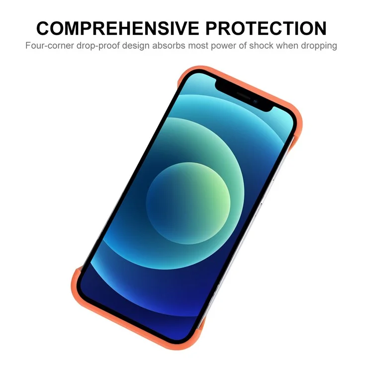 Enkay Hat Prince Pour Iphone 12 Pro Max 6,7 Pouces Drop Resistance Case de Téléphone Slim Caxe de Protection Sans Cadre Support Dissipation de Chaleur - Bleu