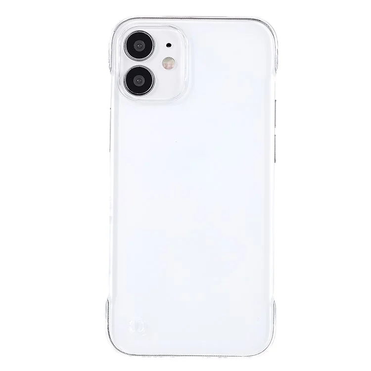 Para IPhone 12 Mini 5,4 Polegadas Transparente Protetor Resistente A Riscos Hard PC Light Caixa De Telefone Fino Fino