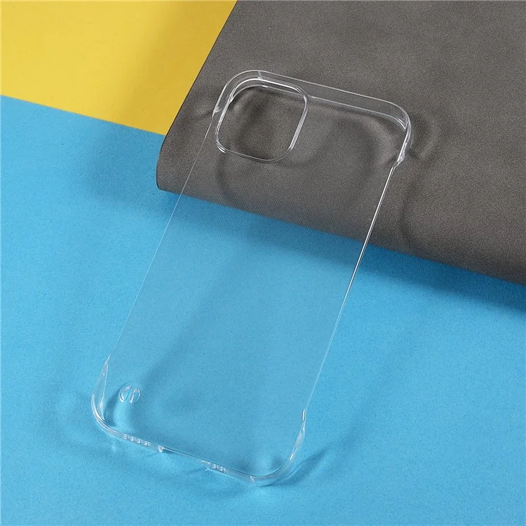 Pour iPhone 12 mini 5.4 pouces Transparent Anti-rayures Protecteur dur en PC Léger Étui de téléphone cellulaire mince