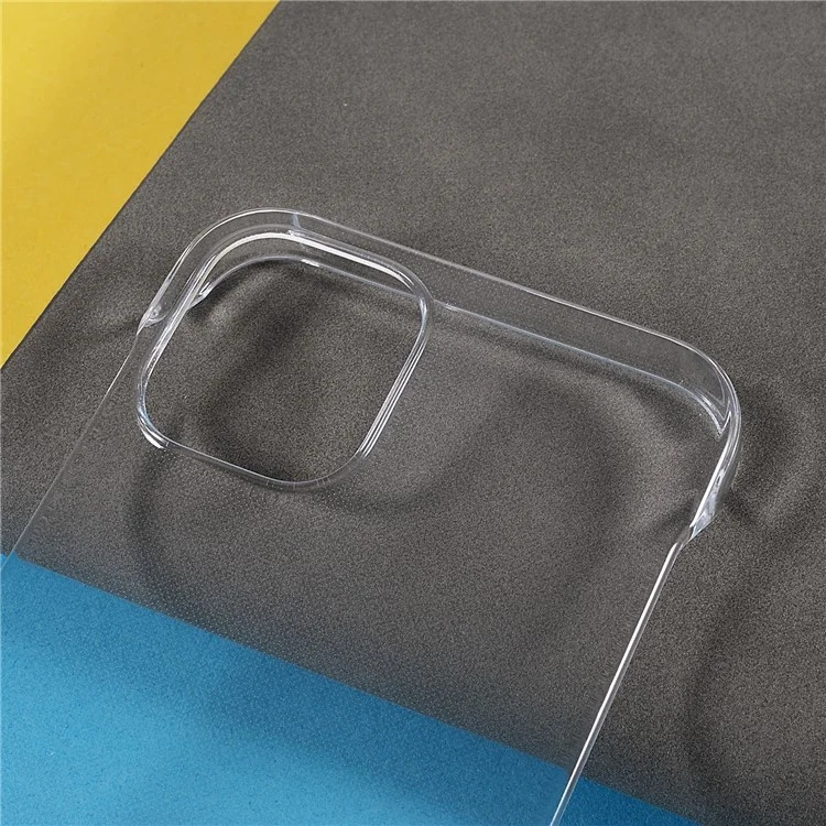 Pour iPhone 12 mini 5.4 pouces Transparent Anti-rayures Protecteur dur en PC Léger Étui de téléphone cellulaire mince