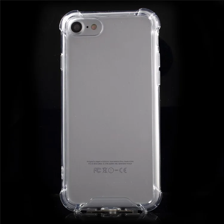 Drop-resistant Acrylic Hard Case Cover for iPhone 7 4.7 inch / 8 4.7 inch - Transparent