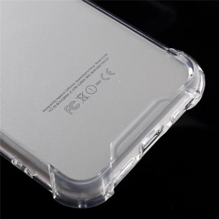 Drop-resistant Acrylic Hard Case Cover for iPhone 7 4.7 inch / 8 4.7 inch - Transparent
