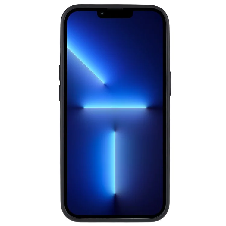 Für IPhone 13 Pro 6,1 Zoll Soft-Touch Series Matt-Telefon-Back-Cover PC + TPU Anti-Fingerprint-Schutzhülle - Schwarz