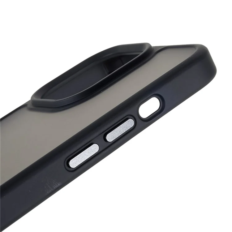 Für IPhone 13 Pro 6,1 Zoll Soft-Touch Series Matt-Telefon-Back-Cover PC + TPU Anti-Fingerprint-Schutzhülle - Schwarz
