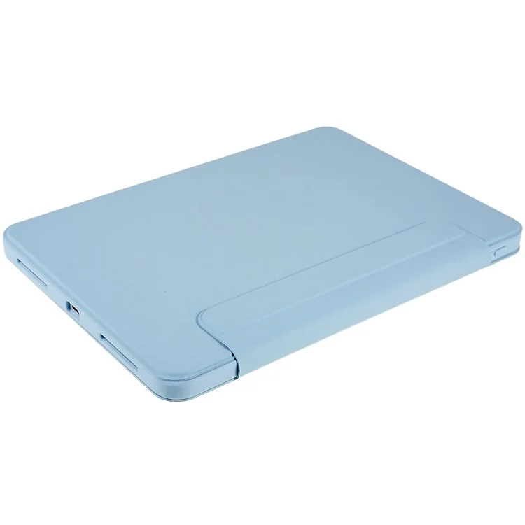 Per IPad Pro 12.9 Pollici (2021) / (2020) / (2018) Custodia Antiurto Della Pelle-tattile A 360 Gradi Rotante 2 In 1 Coperchio Tablet Staccabile Con Supporto - Cielo Blu