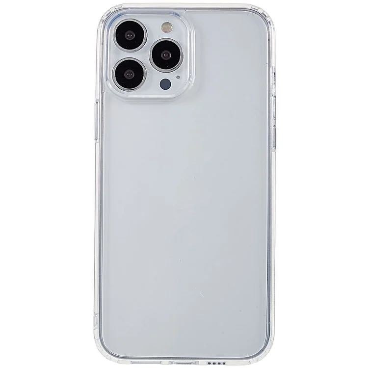 Mutural Для IPhone 13 PRO 6.1-дюймовый Хорошо Охраняемый Точный Вырез Clear Case Case TPU + ПК Гибридная Крышка