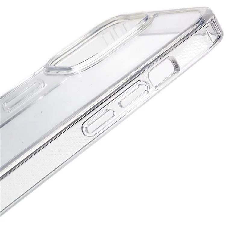 Mutural Для IPhone 13 PRO 6.1-дюймовый Хорошо Охраняемый Точный Вырез Clear Case Case TPU + ПК Гибридная Крышка