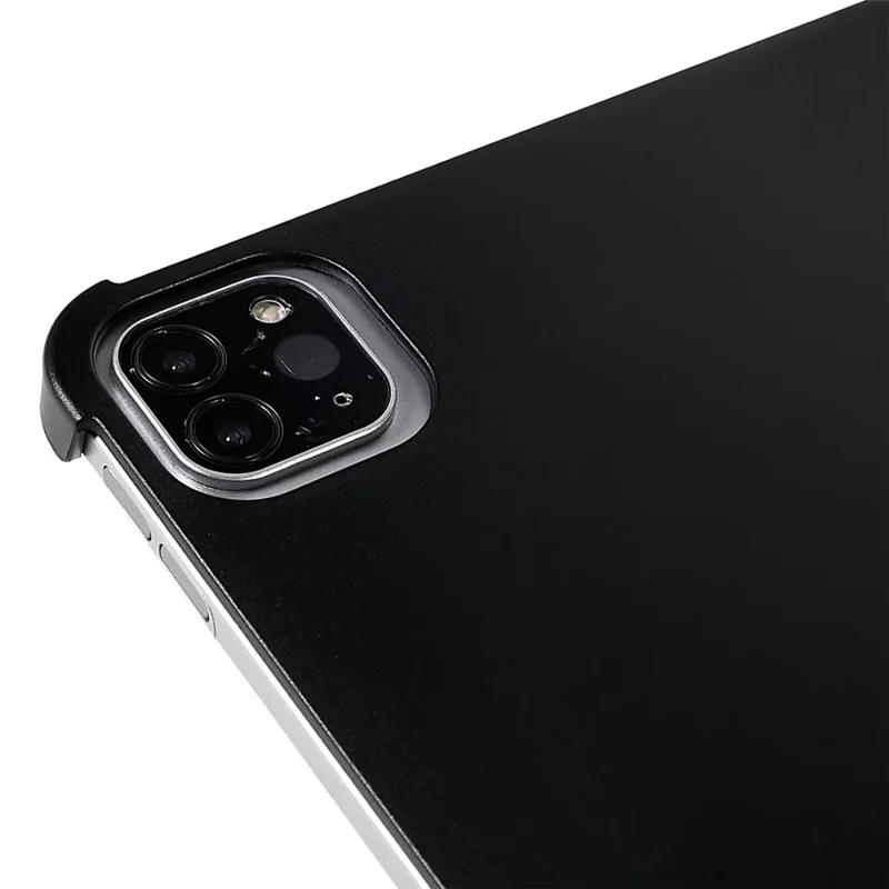 Capa Fina e Leve em PC Rígido para Apple iPad Pro 12.9 (2018) / (2020) / (2021) / (2022), Capa Lisa Resistente a Arranhões - Preto