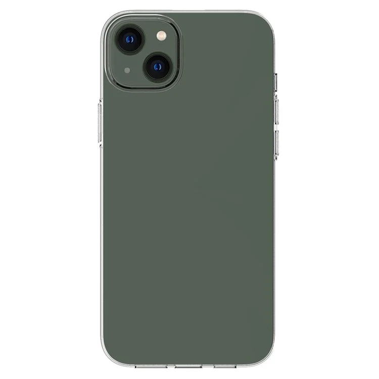 For iPhone 14 6.1 inch Crystal Clear Soft TPU Case Anti-scratch Protective Phone Cover