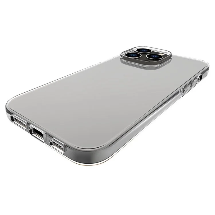 Для iPhone 14 Pro Max 6.7 дюйма Высокая прозрачность Гибкий чехол из TPU Защитный чехол для телефона