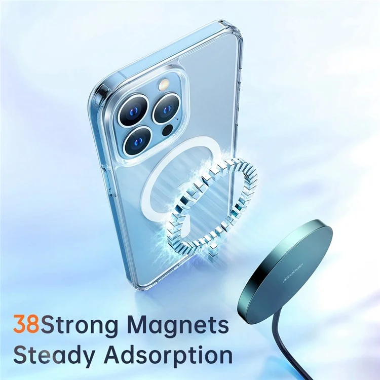MCDODO PC-1890 Funda magnética delgada para iPhone 12 / 12 Pro de 6.1 pulgadas Compatible con carga inalámbrica MagSafe, marco de PC TPU mate anti-rayado