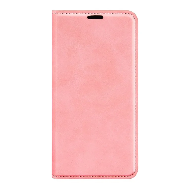 Para Iphone 14 6.1 Pulgadas de Touch de Piel de Cuero - Rosado