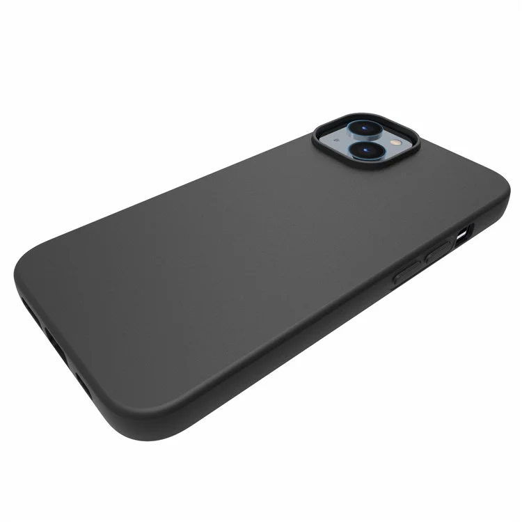 10pcs/pack Soft TPU Phone Protective Hülle Für Iphone 14 6,1 Zoll, Zweiseitige Matte Finish Anti-scratch-abdeckung - Schwarz