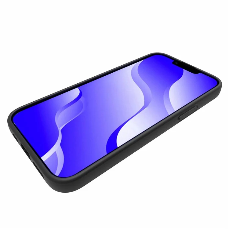 10pcs/pack Soft TPU Phone Protective Hülle Für Iphone 14 6,1 Zoll, Zweiseitige Matte Finish Anti-scratch-abdeckung - Schwarz