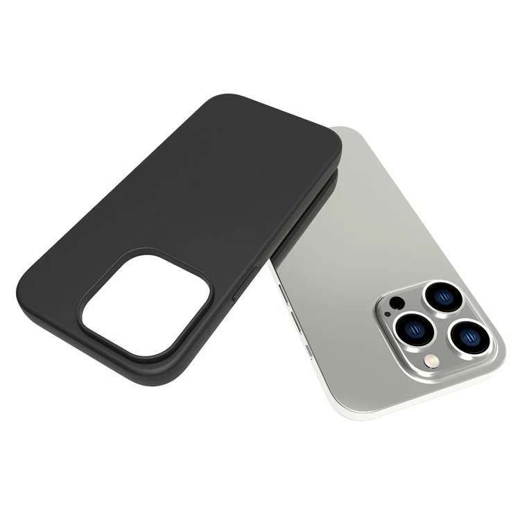 10pcs/pack TPU Soft TPU Telefono Per IPhone 14 Pro 6,1 Pollici, Copertura Protettiva Per Finitura Opaca A Doppia Faccia - Nero