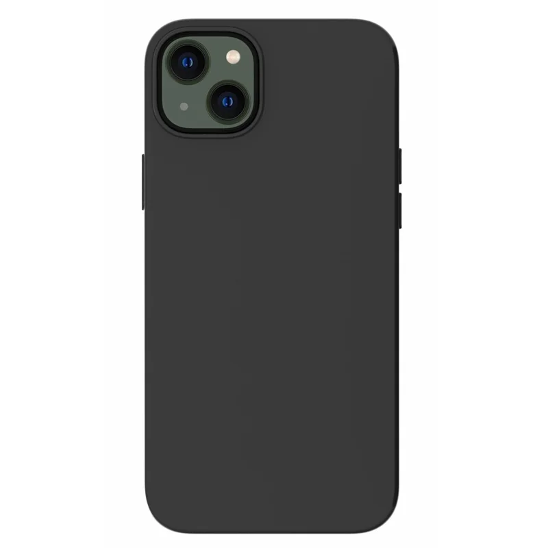 For iPhone 14 Plus 6.7 inch 10Pcs / Pack Dual-sided Matte Finish Soft TPU Phone Protective Case Drop-proof Cover - Black