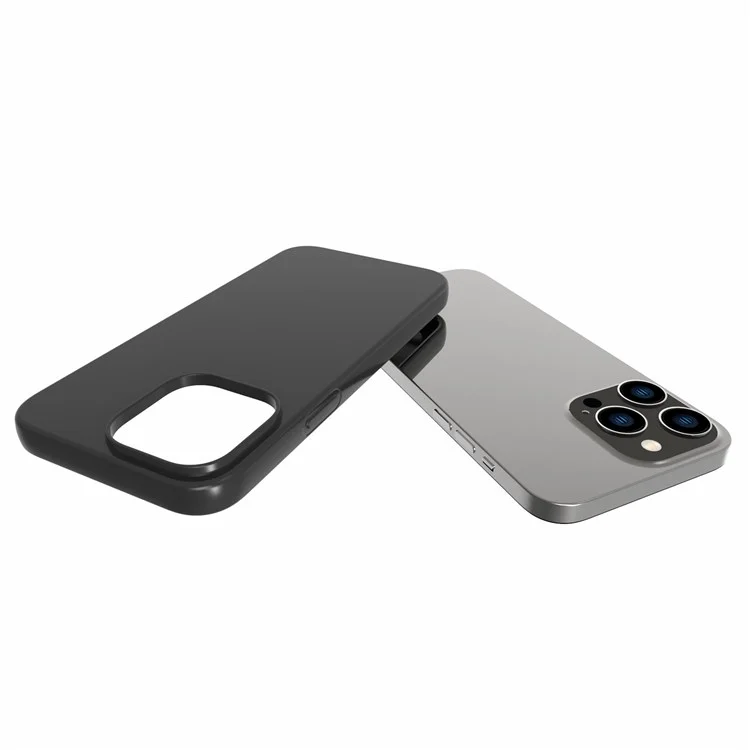 Per IPhone 14 Pro Max 6,7 Pollici 10pcs/pacchetto Doppio Lati-lati TPU Anti-scratch Telefon Cover - Nero