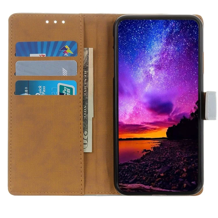 For iPhone 14 6.1 inch Wallet Phone Case PU Leather Stand Function Magnetic Folio Flip Folding Cover - Black