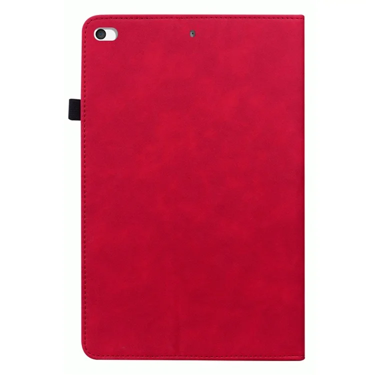 Per iPad mini (2019) 7.9 pollici / iPad mini 4 / iPad mini 3 / iPad mini 2 / iPad mini Custodia per tablet a colore solido con tasca con cerniera Copertura completa Custodia per tablet antiurto in pelle PU con supporto a portafoglio - Rosso
