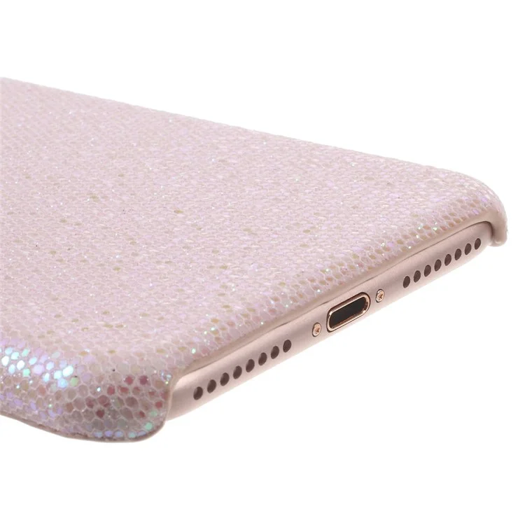 For iPhone 8 Plus / 7 Plus 5.5 Glitter Sequins Hard Case PC Shell - Pink