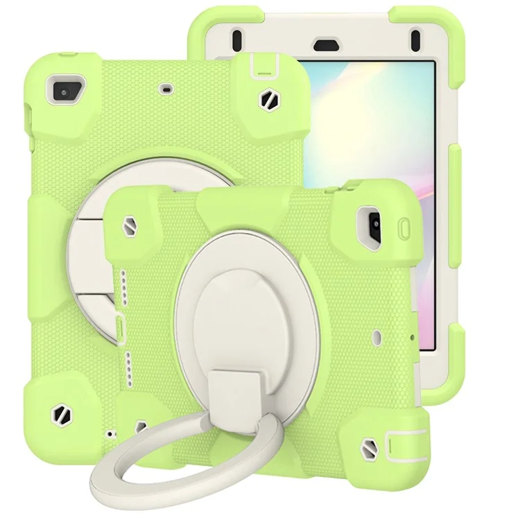 Support D'amortissement IPad Mini (2019) 7,9 Pouces / Mini 4 Couvercle De Tablette Avec Protection Contre Les Chutes D'angle Renforcé Avec Sangle D'épaule - Matcha Green
