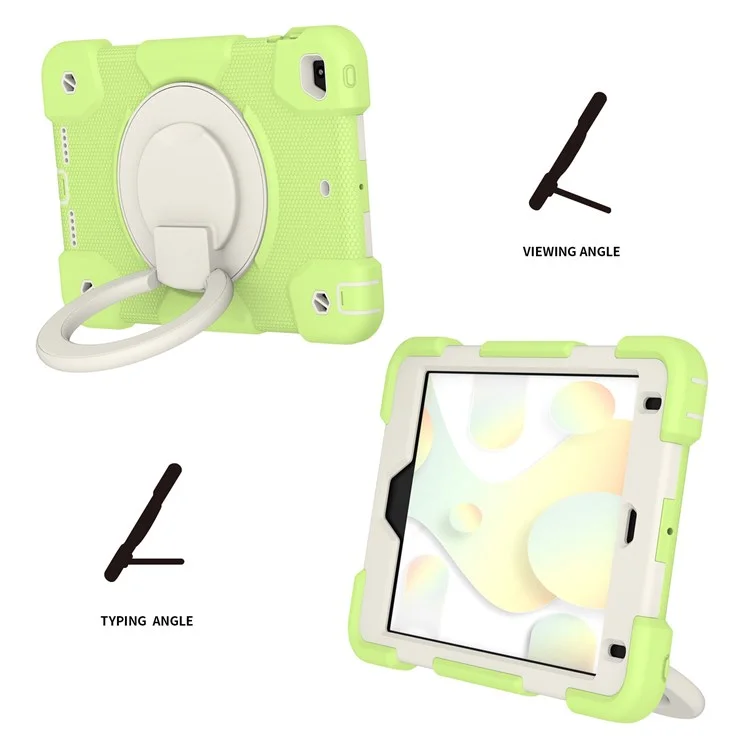 Support D'amortissement IPad Mini (2019) 7,9 Pouces / Mini 4 Couvercle De Tablette Avec Protection Contre Les Chutes D'angle Renforcé Avec Sangle D'épaule - Matcha Green