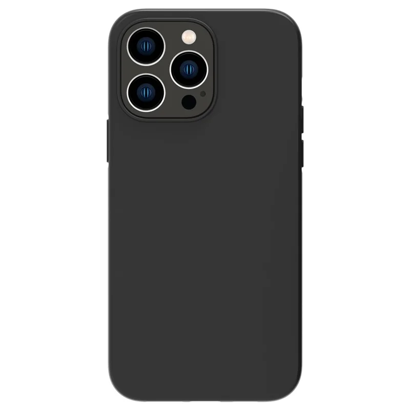 Pour iPhone 14 Pro Max 6,7 pouces Étui de protection en TPU souple avec finition mate Étui arrière léger