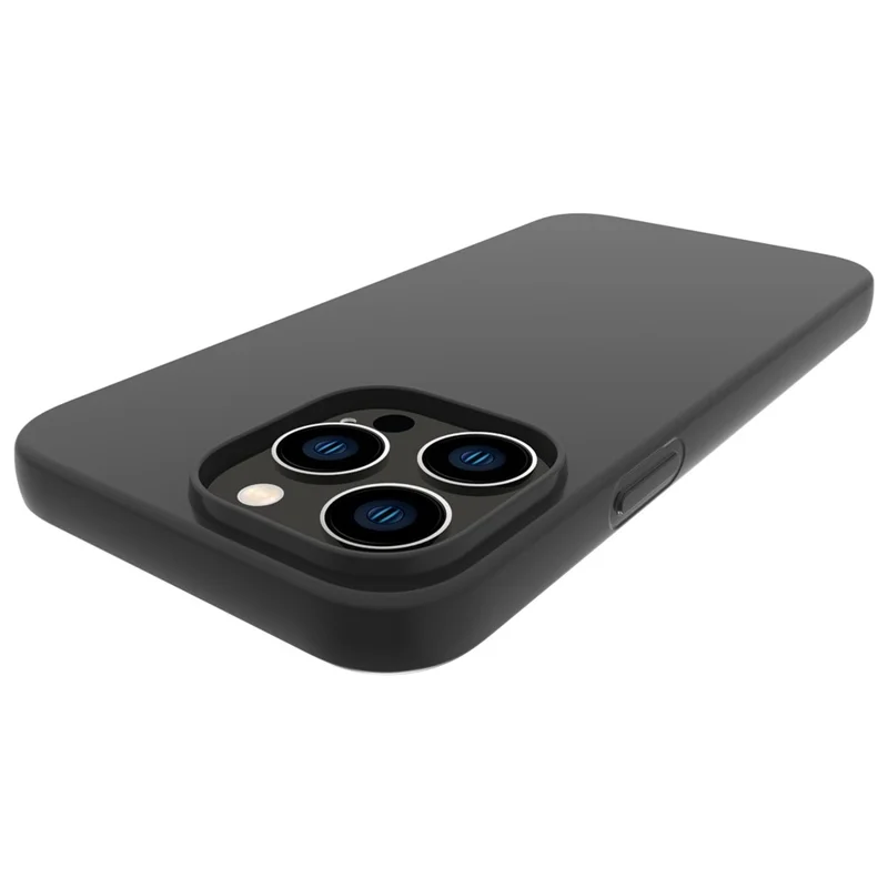 Pour iPhone 14 Pro Max 6,7 pouces Étui de protection en TPU souple avec finition mate Étui arrière léger