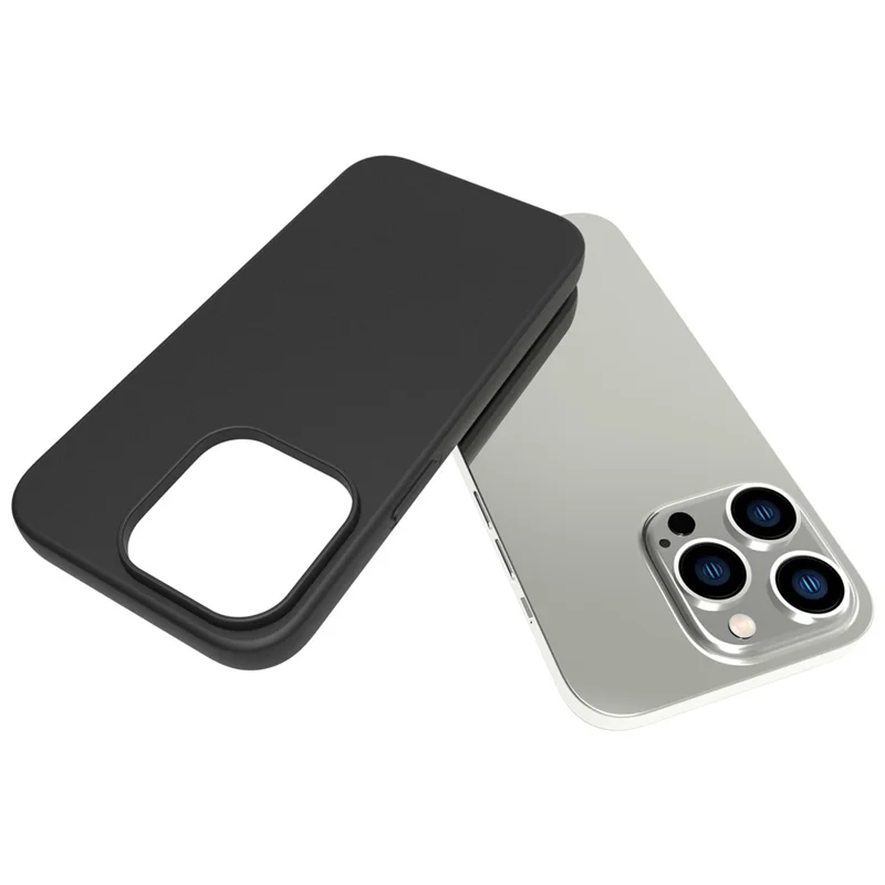 For iPhone 14 Pro 6.1 inch Anti-Scratch Soft TPU Cover Matte Finish Lightweight Phone Cover