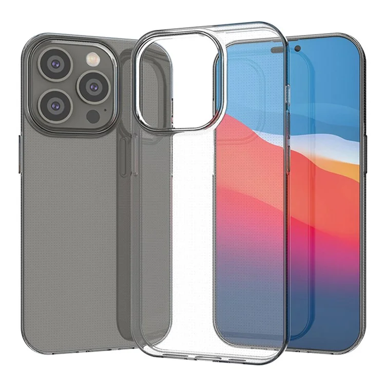 Pour Iphone 14 Pro 6,1 Pouces Case de Téléphone TPU Super Transparent 1,0 mm