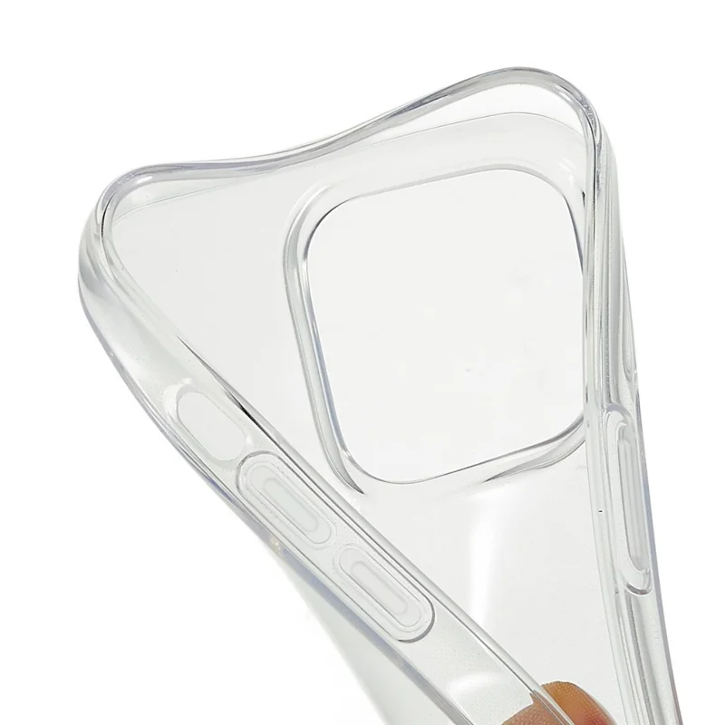 Dla iPhone 14 Pro 6,1 cala elastyczna obudowa z TPU, ultra przezroczysta obudowa telefoniczna - przezroczysta