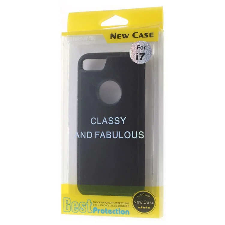 MYFONLO Magic Sticks Anti-Gravity Case for iPhone 7 4.7 inch / 8 4.7 inch Sitck to Mirror Hands-free - Black