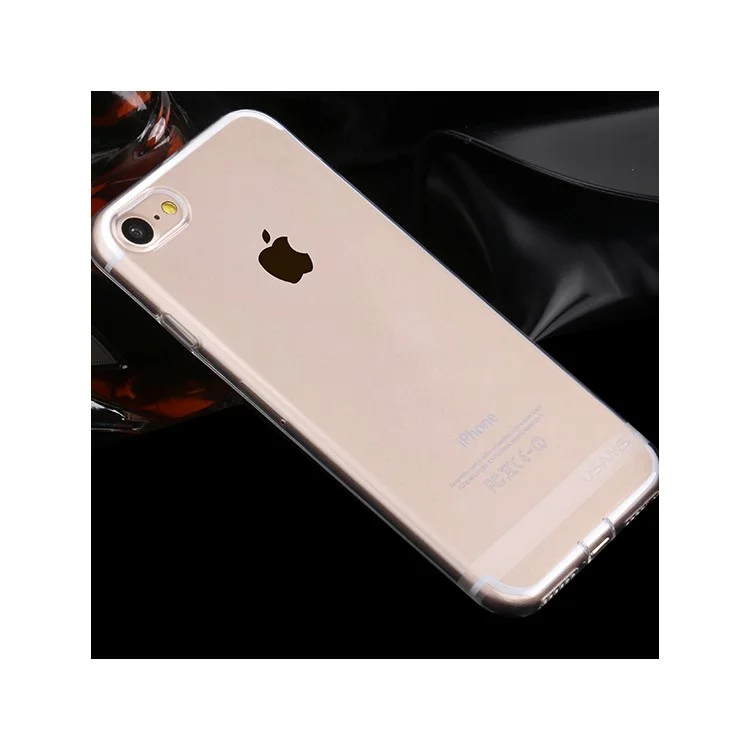 USAMS Primary Color Series Clear TPU Cover for iPhone 7 4.7 inch - Transparent