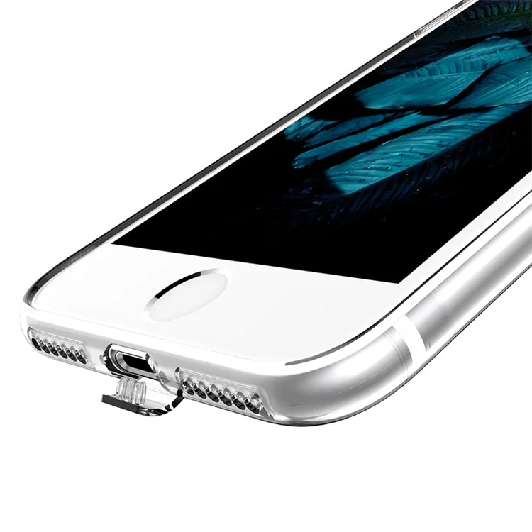 USAMS Primary Color Series Clear TPU Cover for iPhone 7 4.7 inch - Transparent