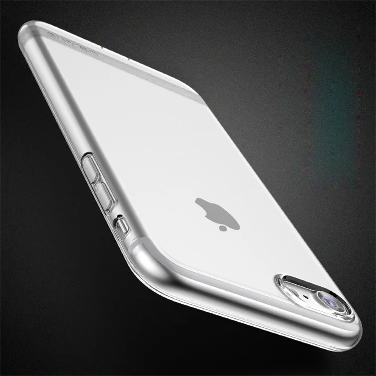 USAMS Primary Color Series Clear TPU Cover for iPhone 7 4.7 inch - Transparent